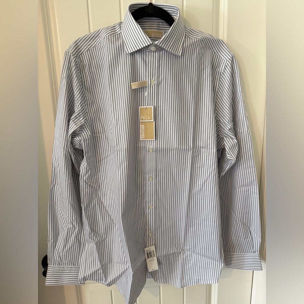 Michael Kors Men’s White Dress Shirt